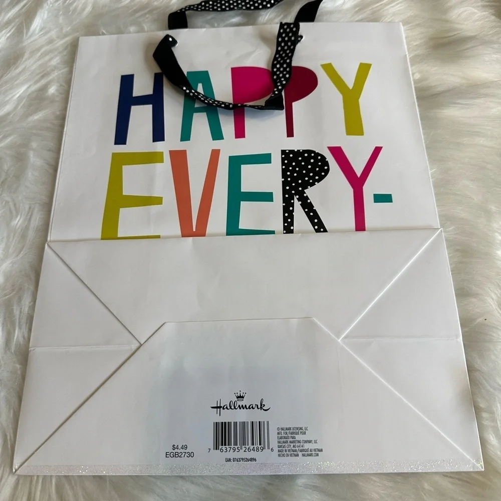 🩷5/$10 Colorful Happy Everything Party gift bag